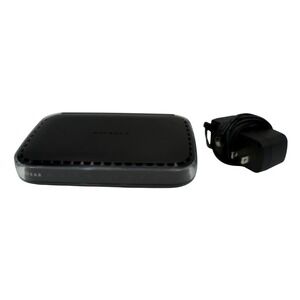 Netgear‎ N600 WiFi Range Extender WN2500RPv2 Dual Band 4 Port Desktop Black